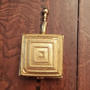 Vintage Portable Gold Ashtray